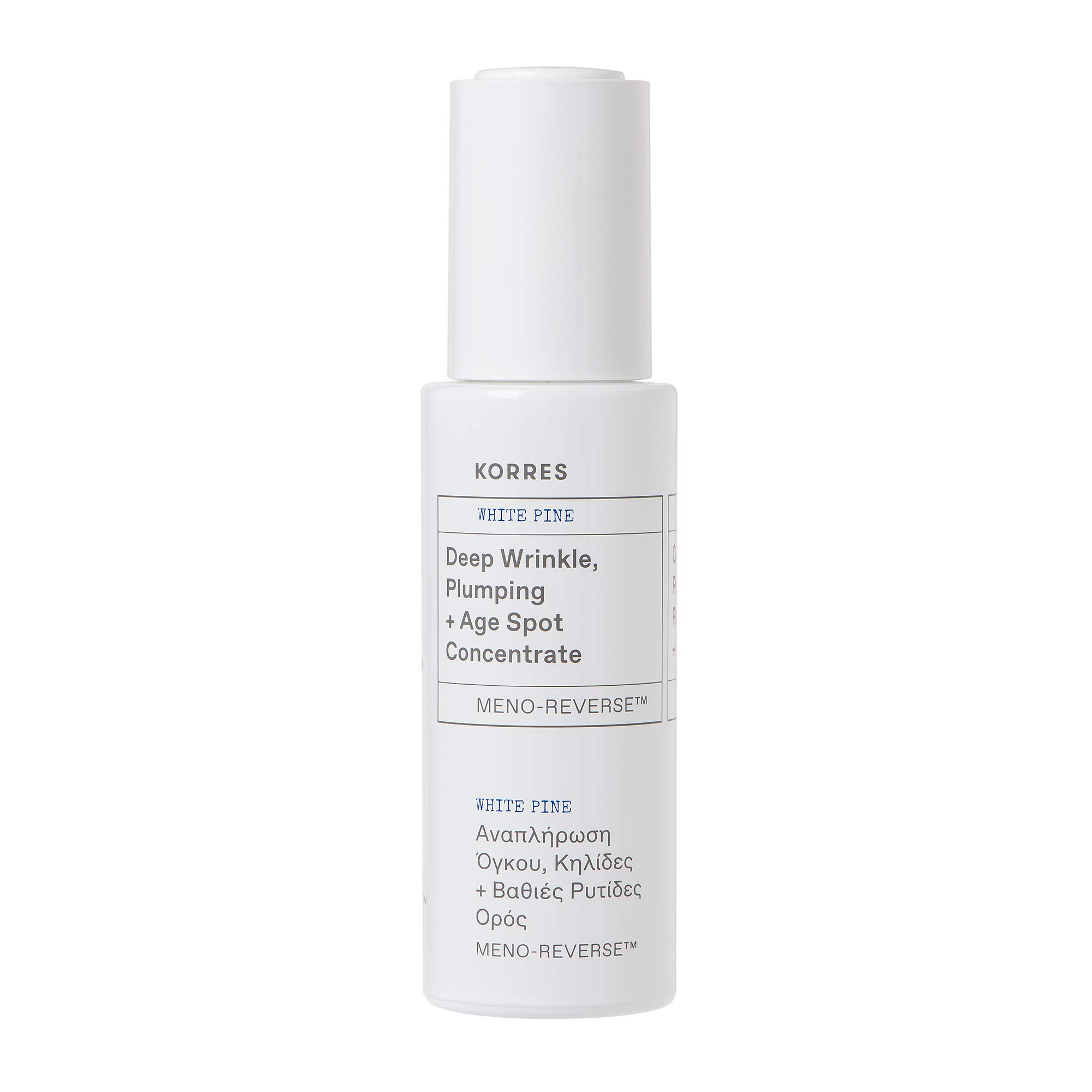 KORRES White Pine Meno-Reverse Deep Wrinkle, Plumping + Age Spot Concentrate, 30 ml