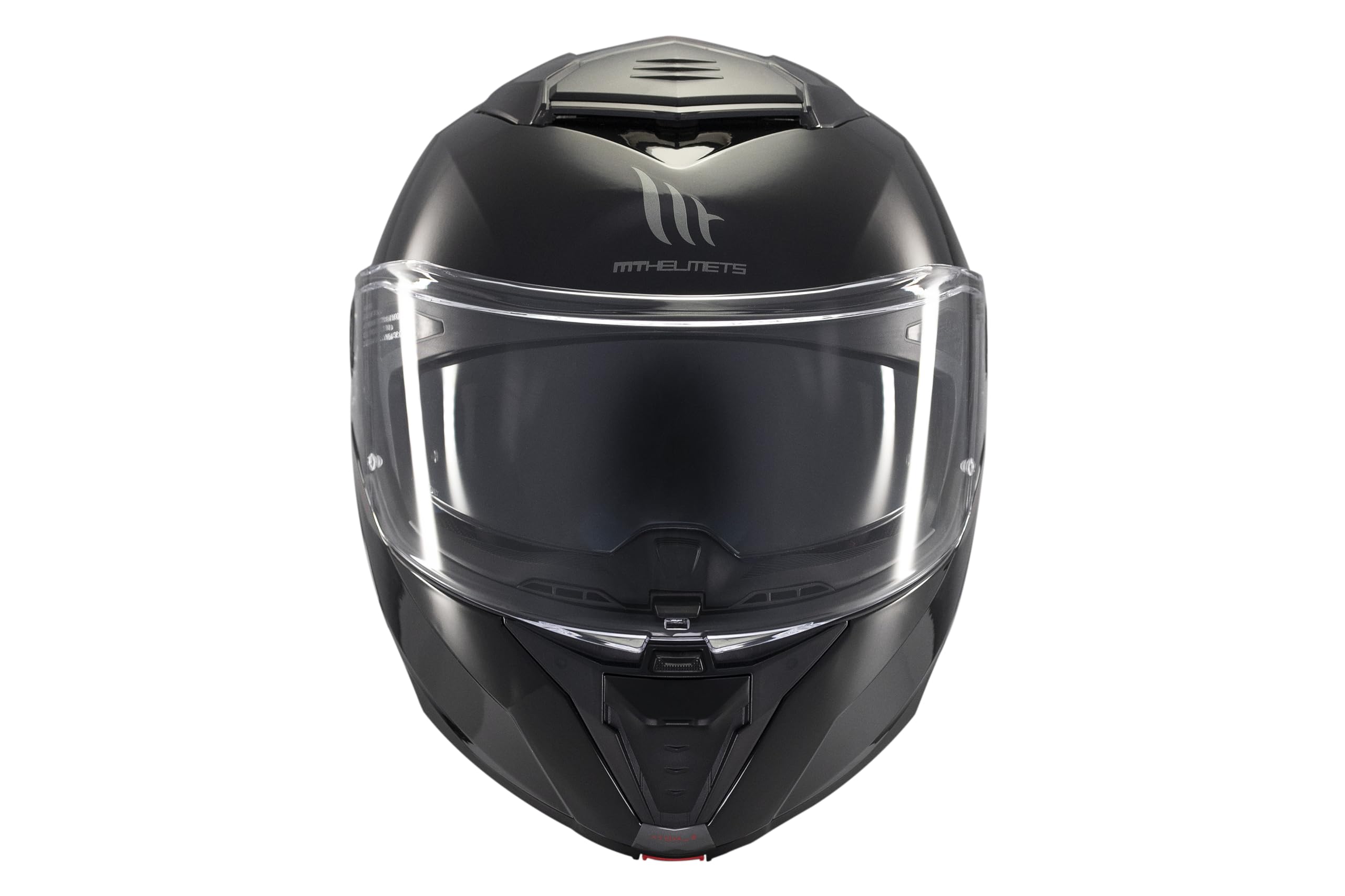 MT Helmets Atom 2 SV, Casco moto Modular Flip-Up, Visor Solar Retráctil, Interior Lavable, Preparado Intercomunicador UCS, Bloqueo frontal, Visor con posición Ventilación, Homologado ECE 22.06 & DOT