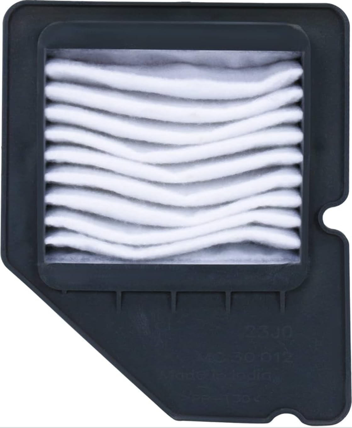 Air Filter (premium) compatible for Suzuki Hayate, High-Performance Engine Filter, Black Frame with White Filter Element, Motorcycle Replacement Part-picture-16