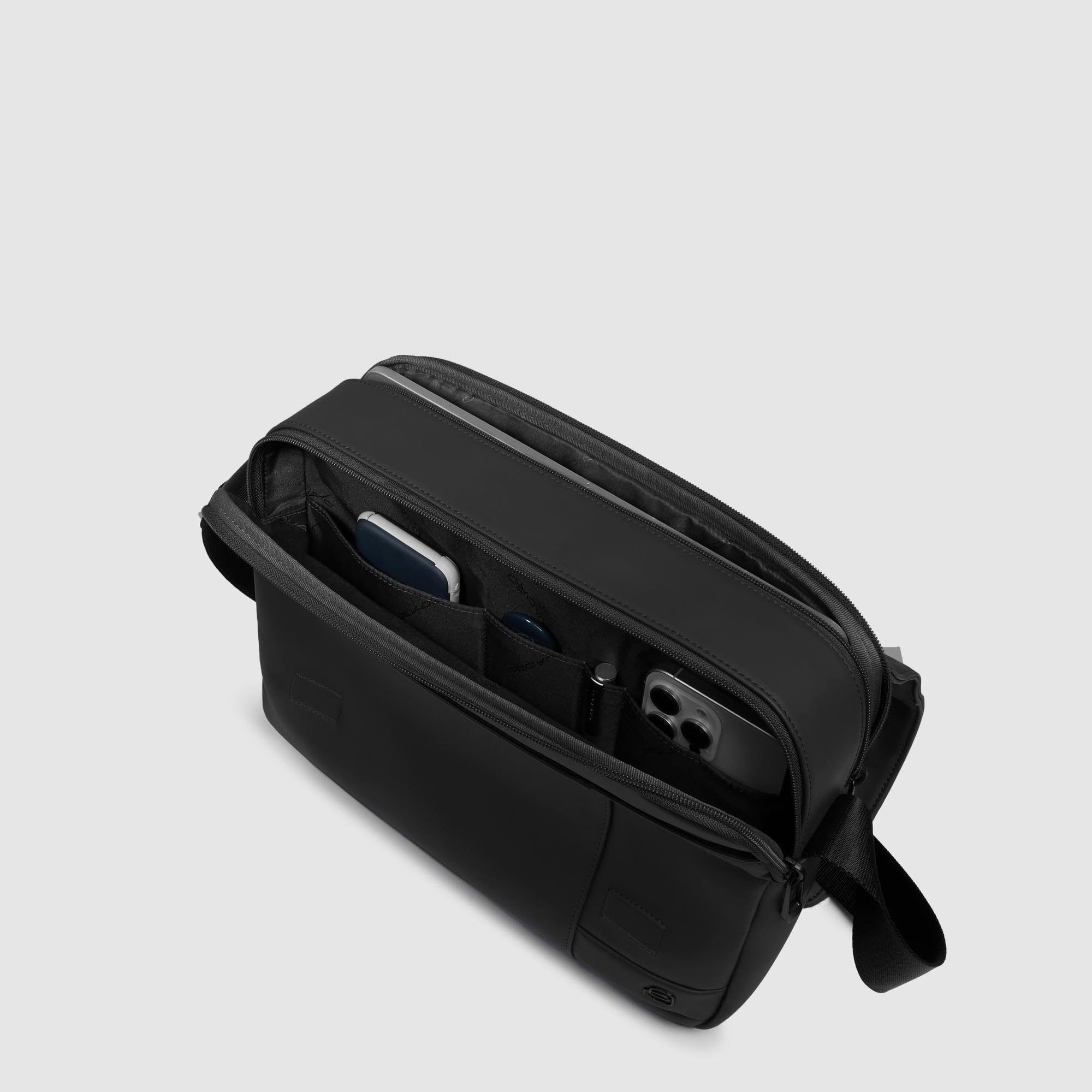 PIQUADRO Borsa messenger uomo resistente all'acqua Uomo tessuto