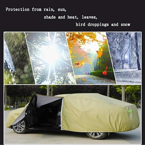 Miniatura 3 de DUBOM Car Cover Outdoor Waterproof for KIA Cerato I Hatchback, Car Covers Waterproof Breathable Large, Car Cover Dustproof Anti-UV Anti-Scratch Car