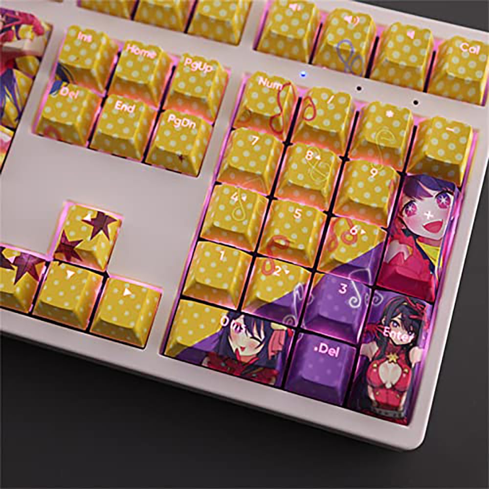 Amazon.co.jp: 推しの子 星野アイ キーボードカバー キー