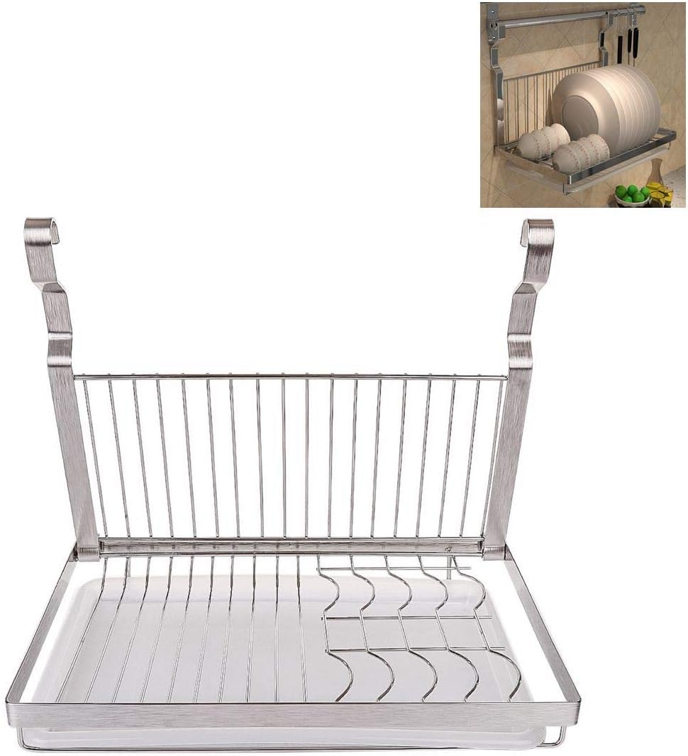 Dish Rack Stainless Steel Foldable Dish Drying Rack Dish Drainer Dish Rack Holder