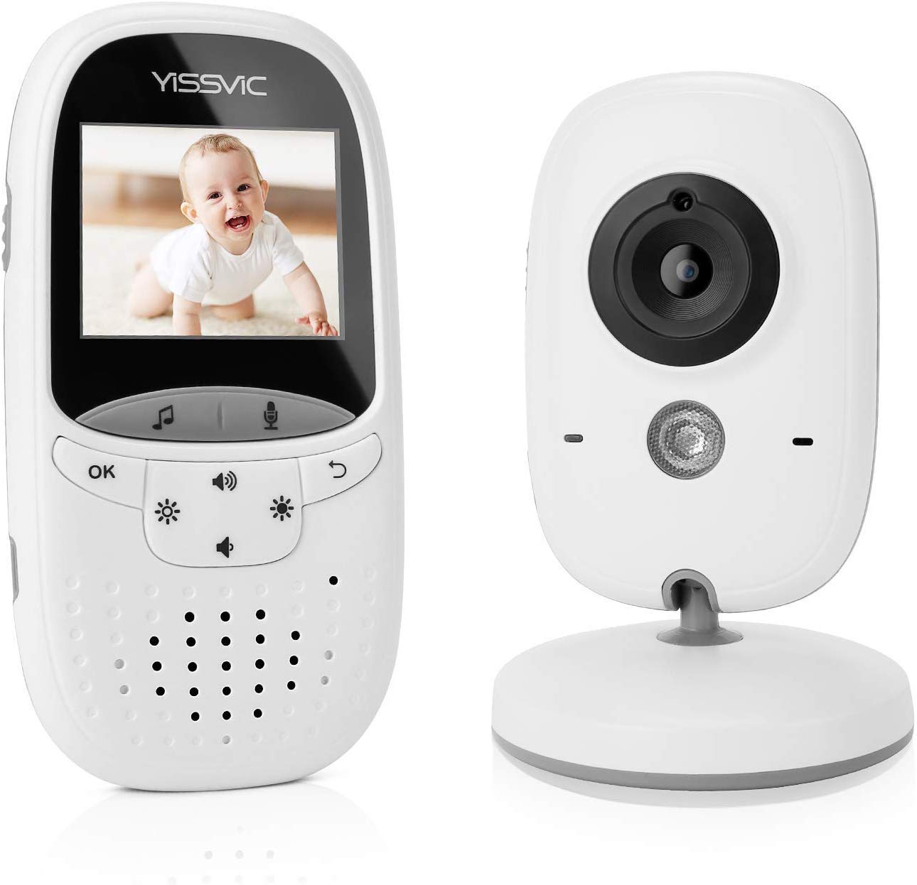 Yissvic Baby Monitor Wireless Baby 