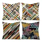 ♥ Entretien Facile: Housse coussin exterieur lavable en machine, reste durable après de nombreux lavages. Ne pas javelliser. Sécher par culbutage à basse température. Repassez doucement à basse température.