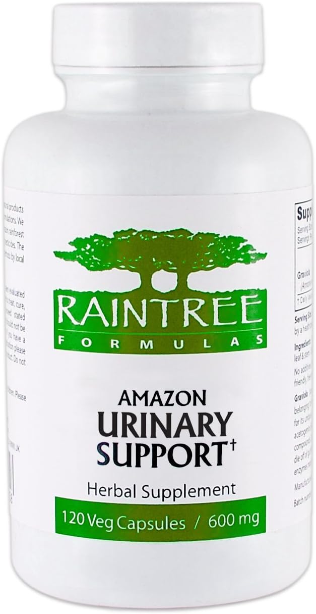 Raintree Amazon Urinary Support 650mg 120 Vegetarian Capsules Health & Household