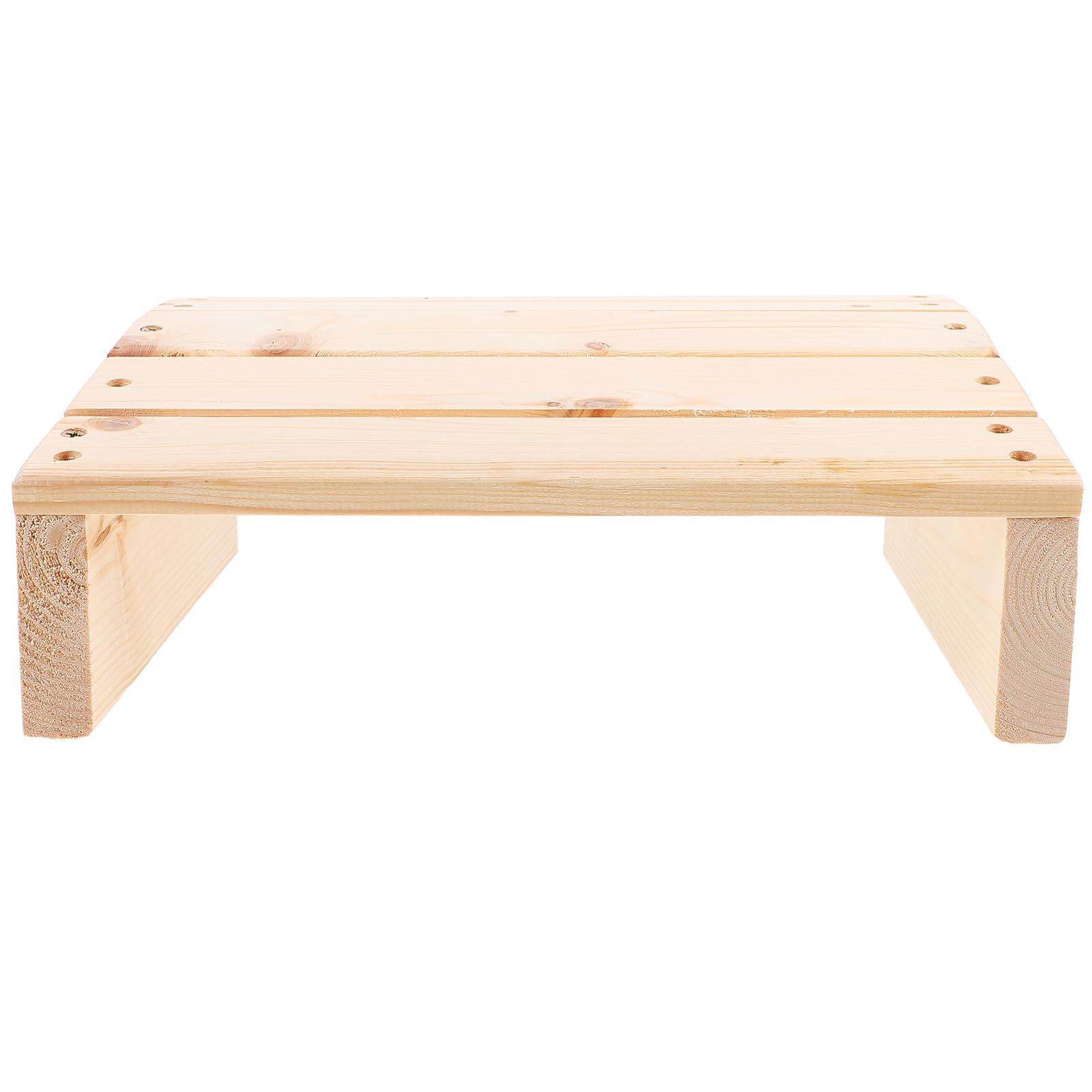 Healeved Poggiapiedi Ergonomico Inclinato per Scrivania in Legno Massello Supporto Confortevole e Sollievo dal Dolore per Ufficio e Casa