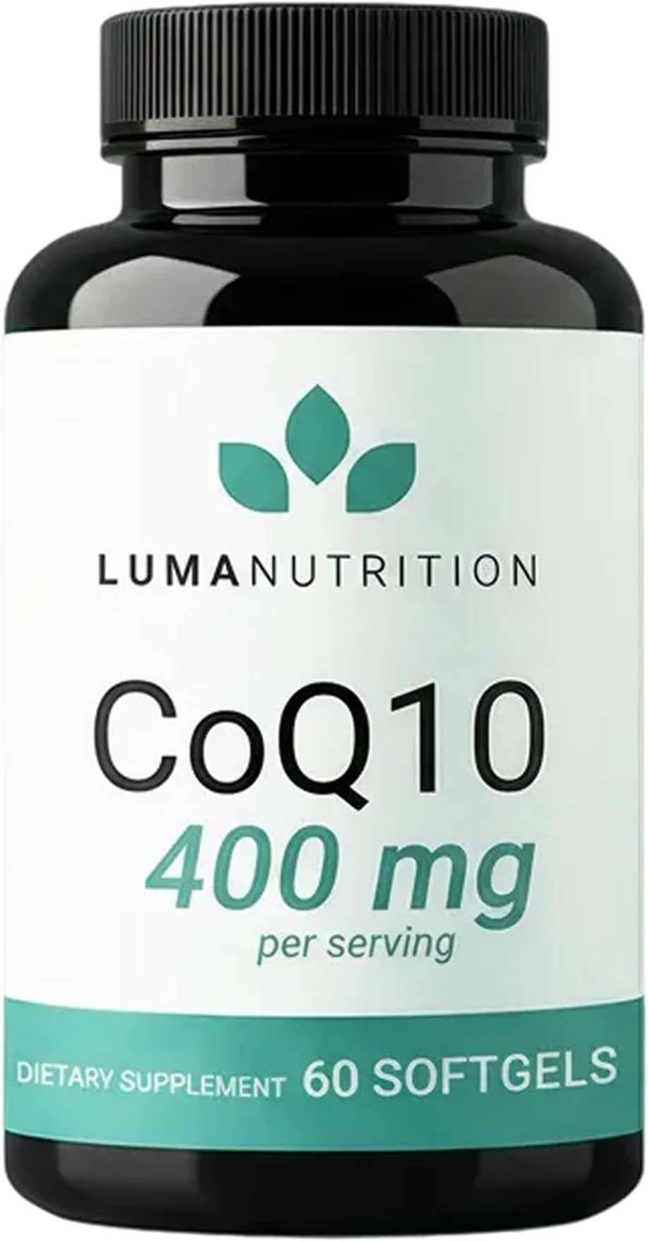 - Luma Nutrition CoQ10 400mg Softgels - High-Absorption Coenzyme Q10 - Co Q-10 200mg / 400mg Per Serving - Heart Health - 60 Liquid Softgels