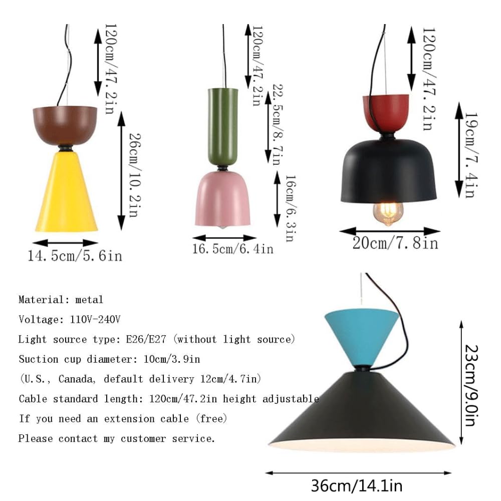 Lampy wiszące, kreatywne oświetlenie wewnętrzne, dekoracyjny żyrandol sufitowy, lampy wiszące w kolorze żelaza, lampa wisząca do sypialni, nocnej jadalni (C)