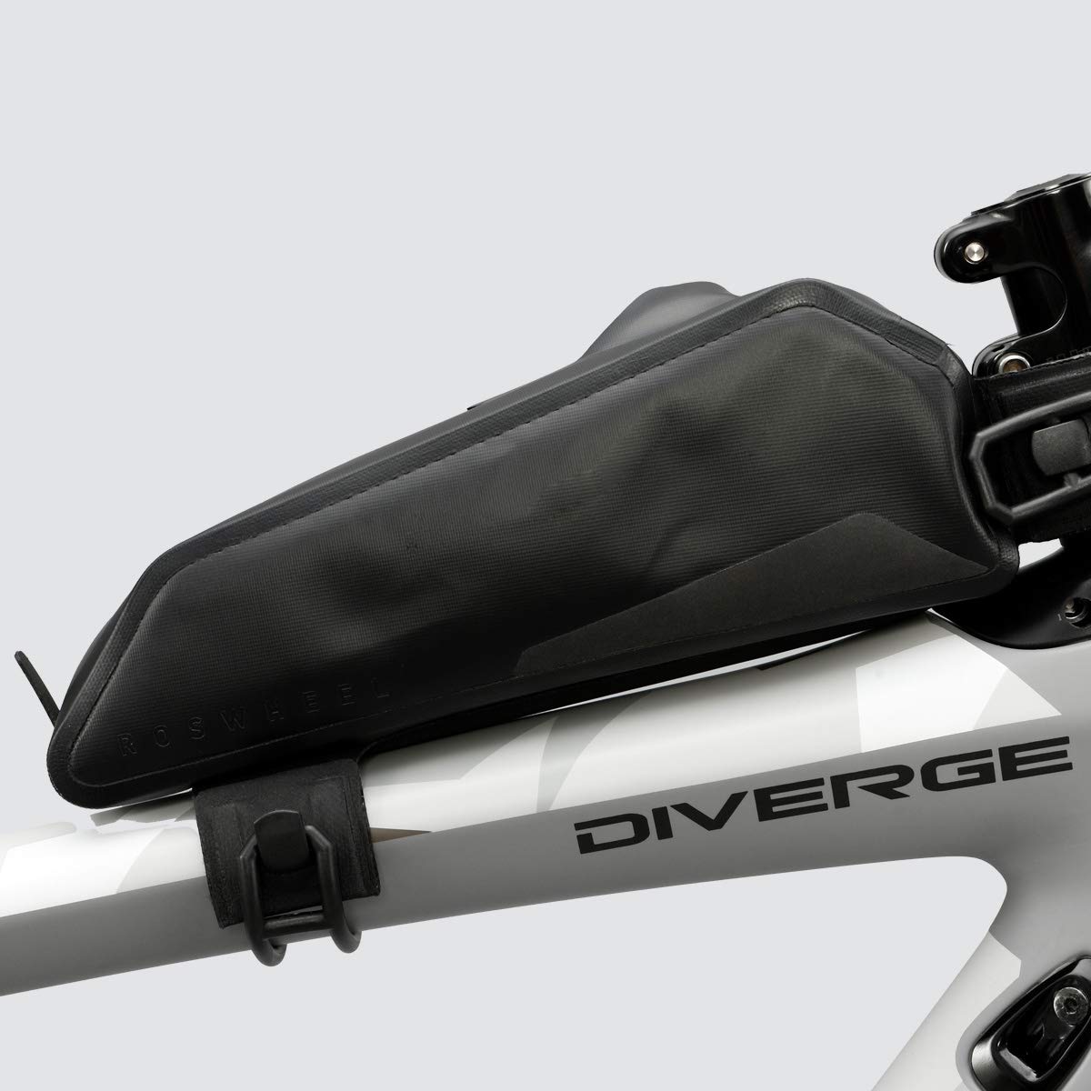 Roswheel Road Top Tube Bag Small, Black, 0.5 Litres - Image 2