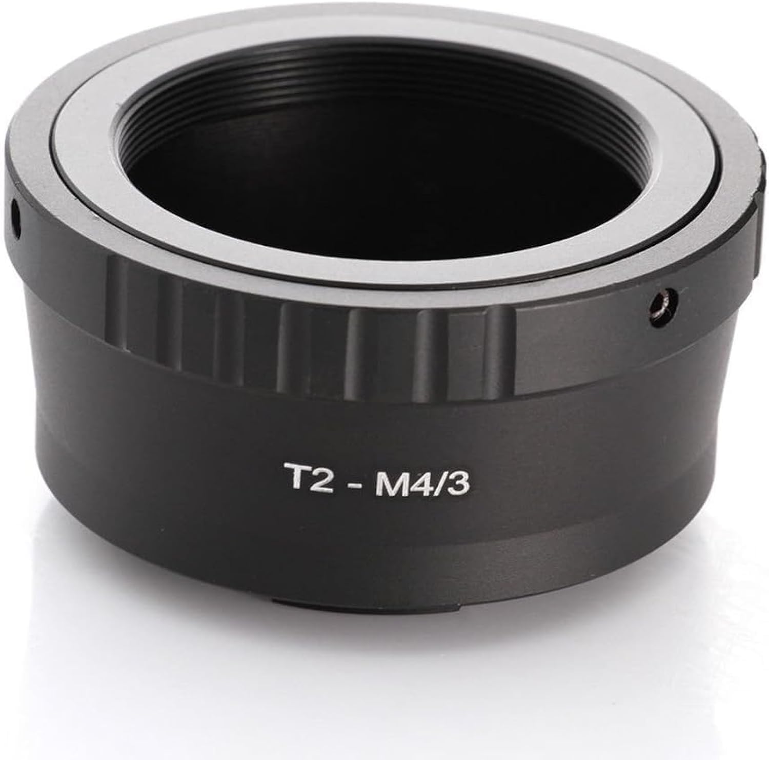 Hersmay Adattatore per obiettivo da T2 T a M4/3 MFT, per fotocamere Olympus/Panasonic Lumix Micro Four Thirds (MFT, M4/3), corpo fotocamera mirrorless EP5, E-PL7, GH4, GH5, GF6