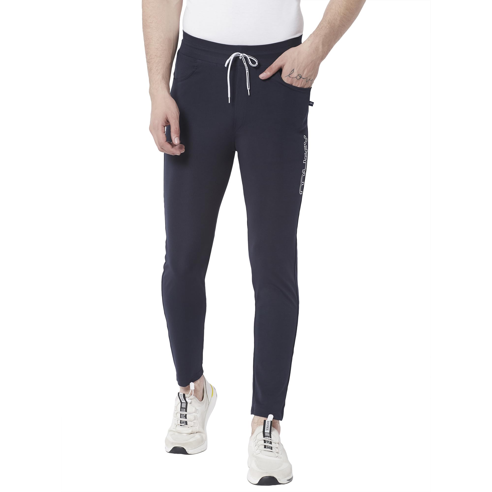 muffy Men's Regular Slim and Skinny Fit Running Gymwear Yoga Sports Cricket Trackpants with Two Mobile Zipper Pockets & Dryfit Lycra Blend Fabric with Drawstring Elastic Closure-MM3210-picture-48