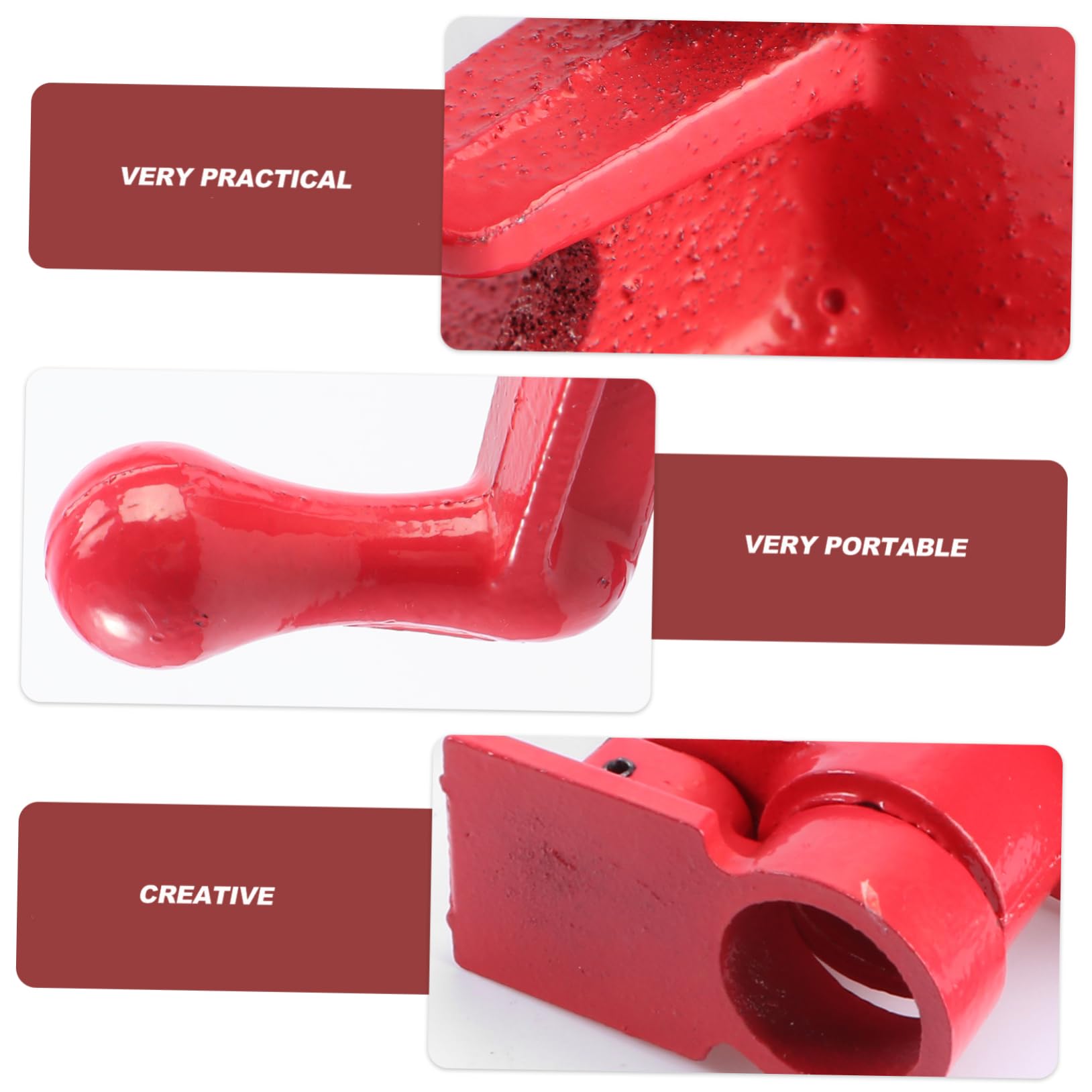 Artibetter Abrazaderas Tubo Hierro Abrazadera Carpintero Para Pegar Madera Herramienta De Carpintero Resistente