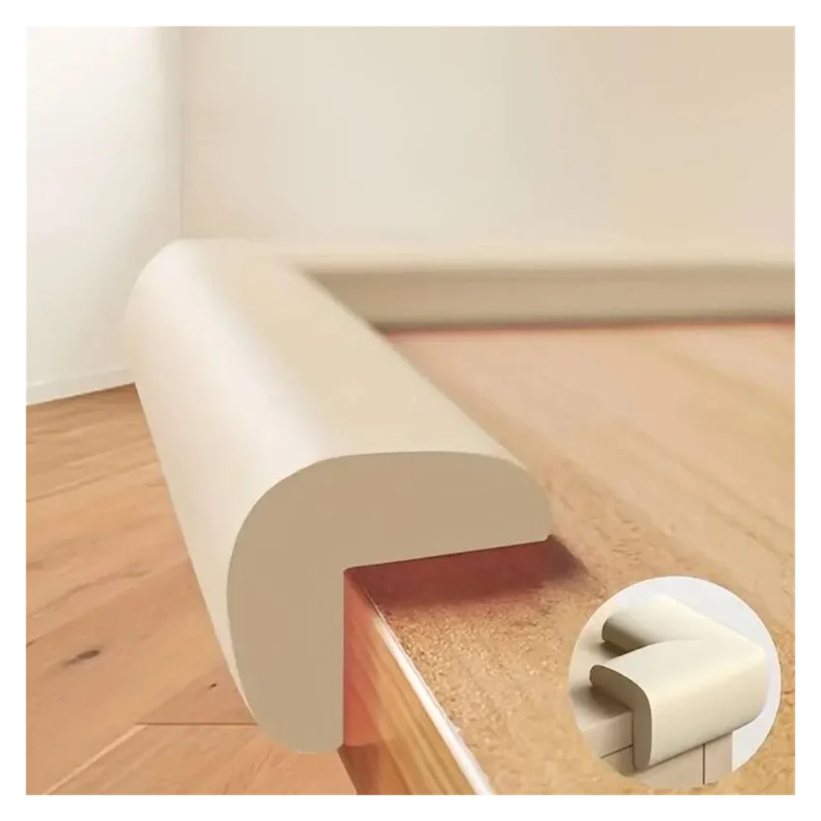 Protectores de Esquinas para mesas, Seguridad Infantil, Tiras Protectoras de 2 Metros, anticolisión, Tiras Suaves con Forma.