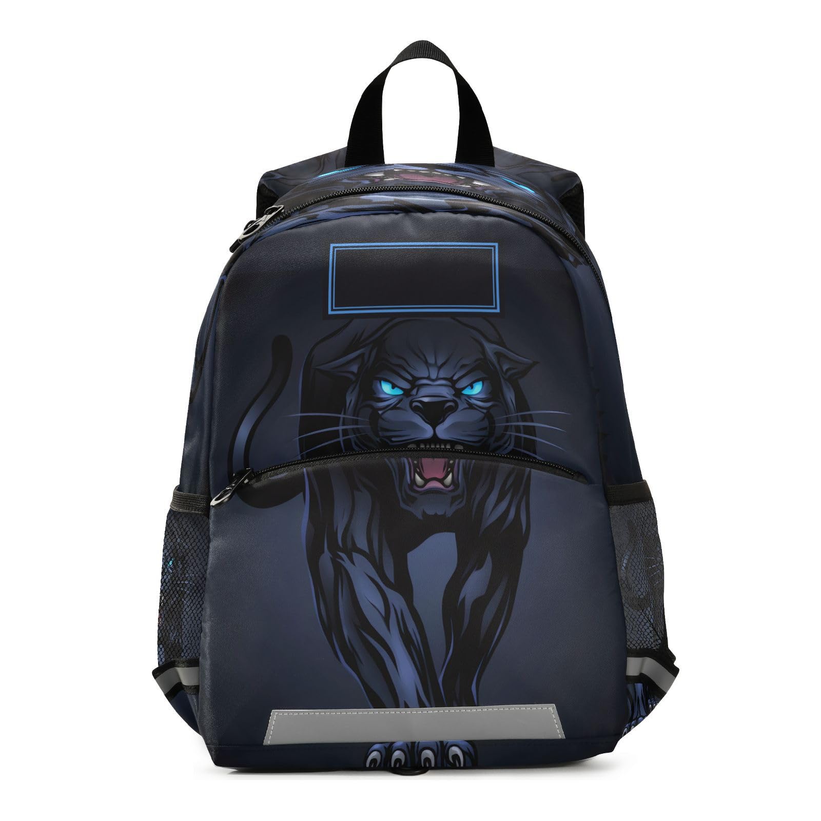 Custom Kid's Name Cute Toddler Backpack Personalized Roaring Black Panther Mini Bag for Baby Girl Boy Age 3-7 : Clothing, Shoes & Jewelry