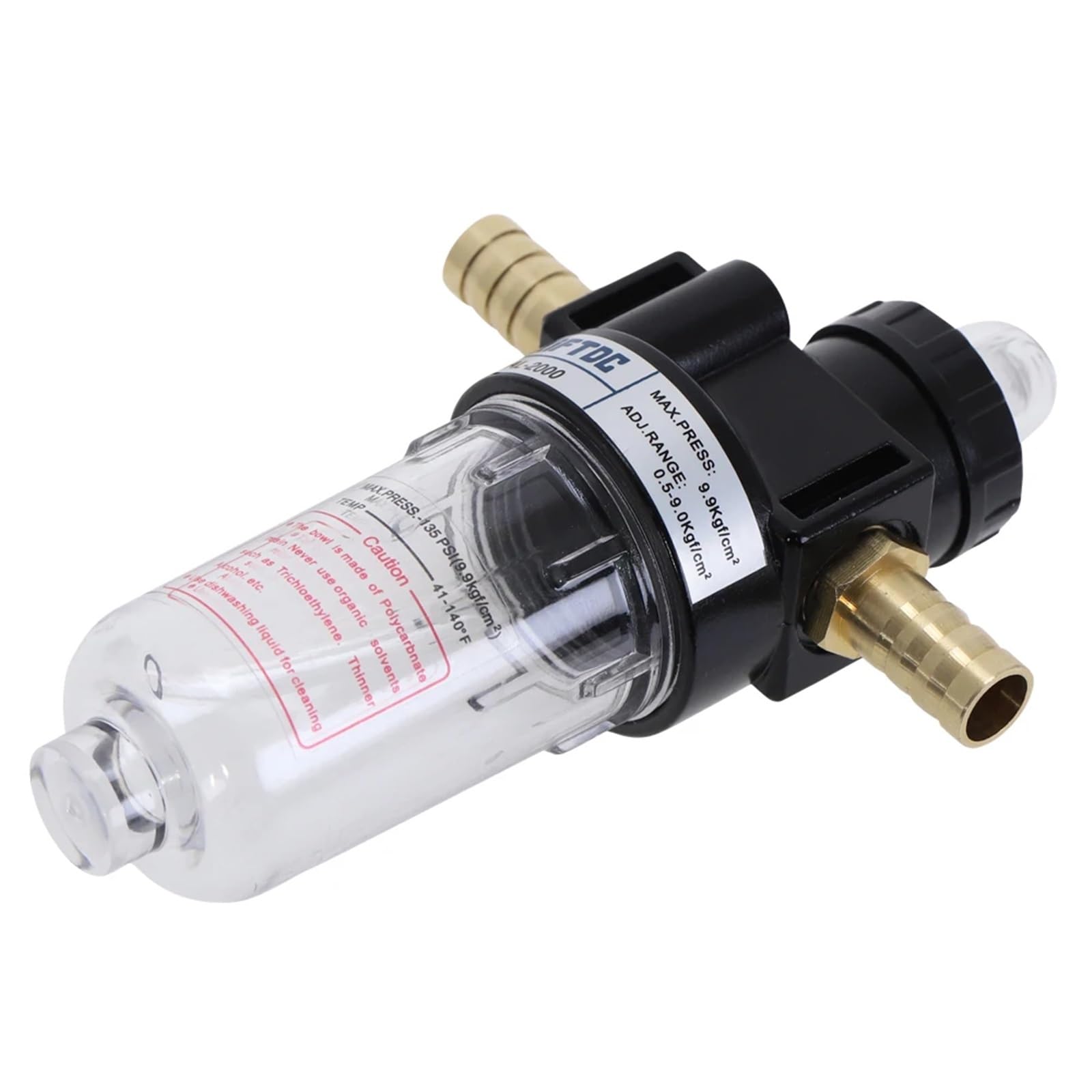 Lubricador neumático de tratamiento de aire serie AL2000 + combinación opcional de junta de PC DIY(Y12MM)