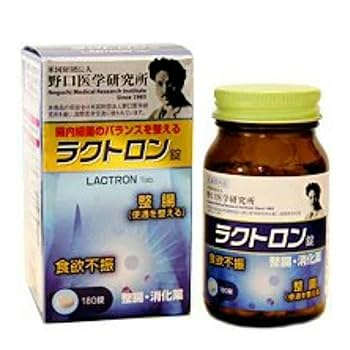 Amazon.co.jp: 明治薬品 野口ラクトロン錠 180錠 [指定医薬部外