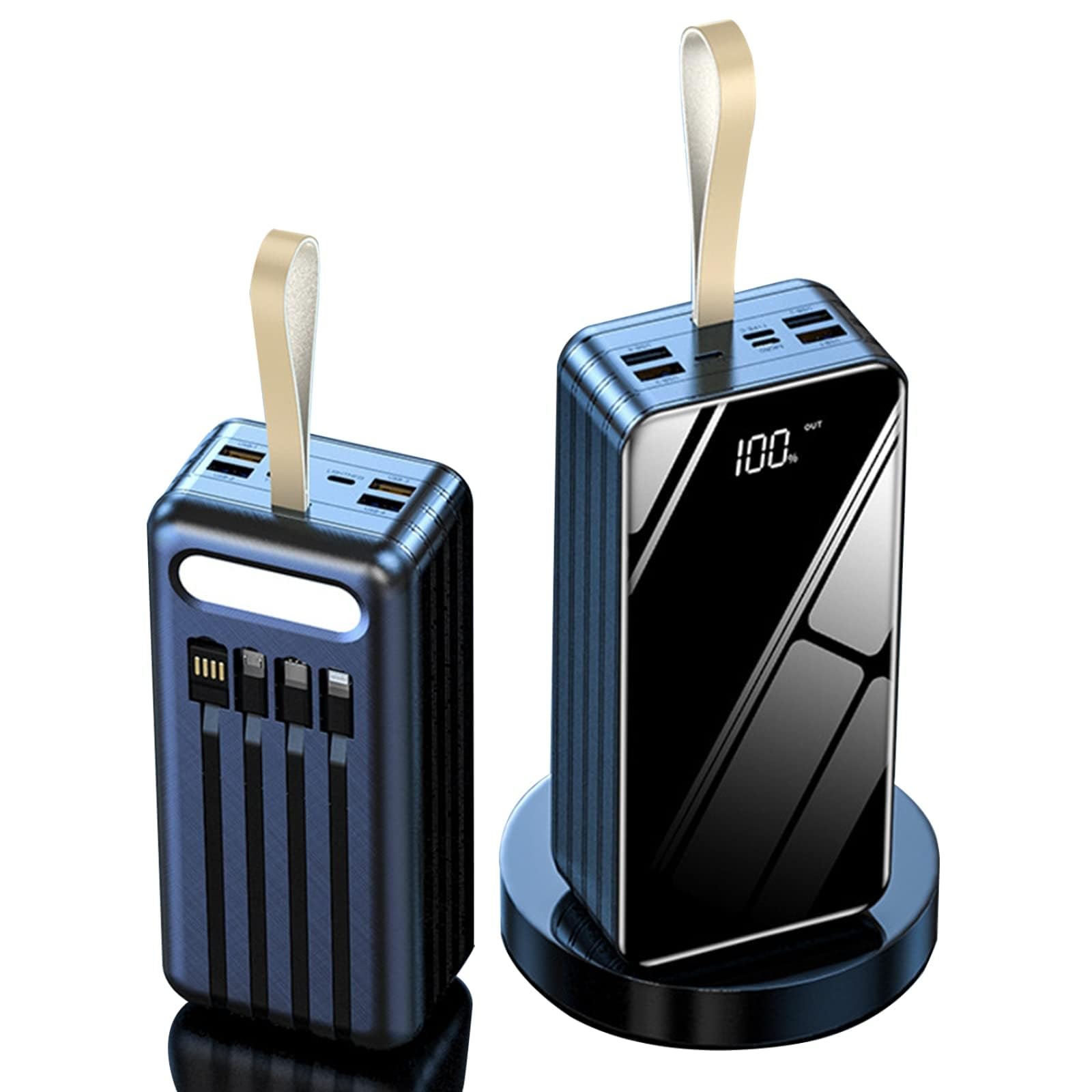 Caricatore portatile Power Bank Batteria esterna a ricarica rapida 100000Mah USB Power Bank, Caricatore portatile di grande capacità, Batteria a ricarica rapida 2.1A, Android e dispositivo U