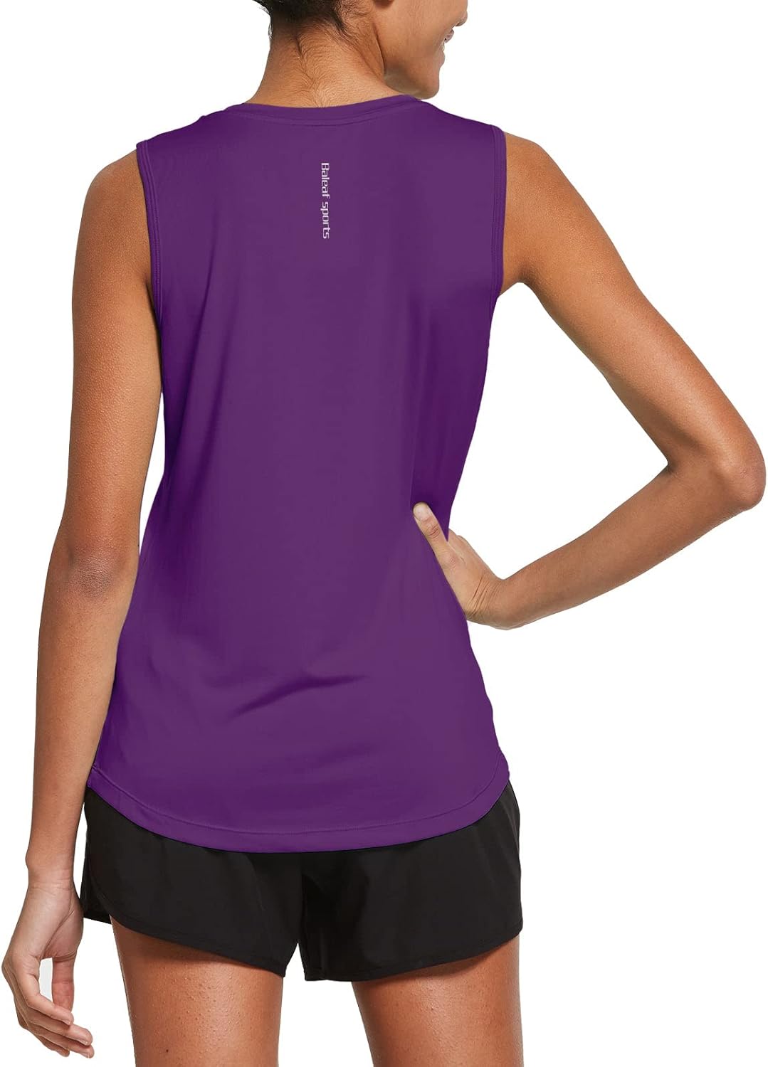 BALEAF - Camisetas sin mangas de entrenamiento para mujer, camisetas deportivas para hacer ejercicio y correr y para pickleball y deportes