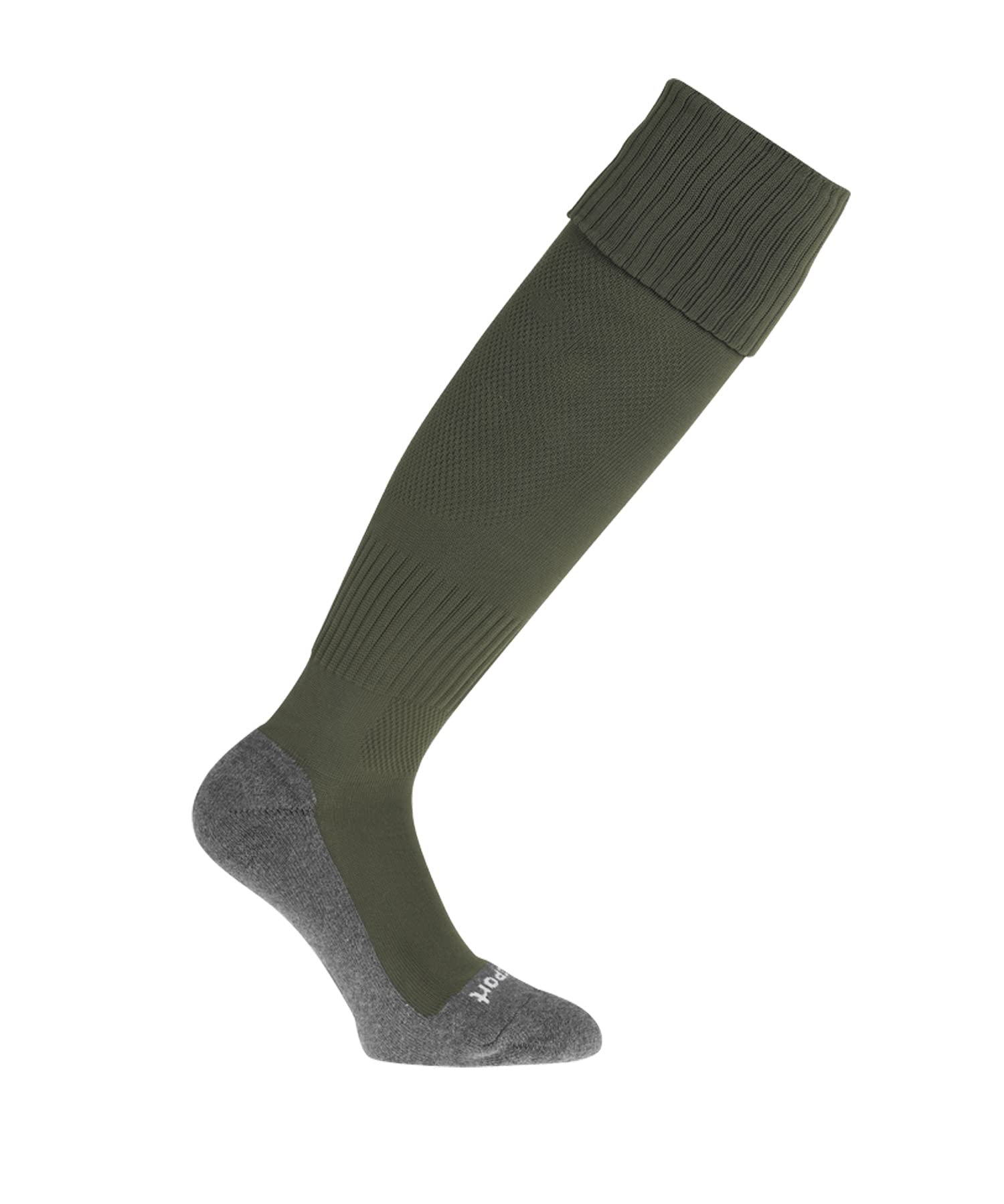 Uhlsport Team Pro Essential Neck Stocking Men' S Socks - Dark Olive, 37-40