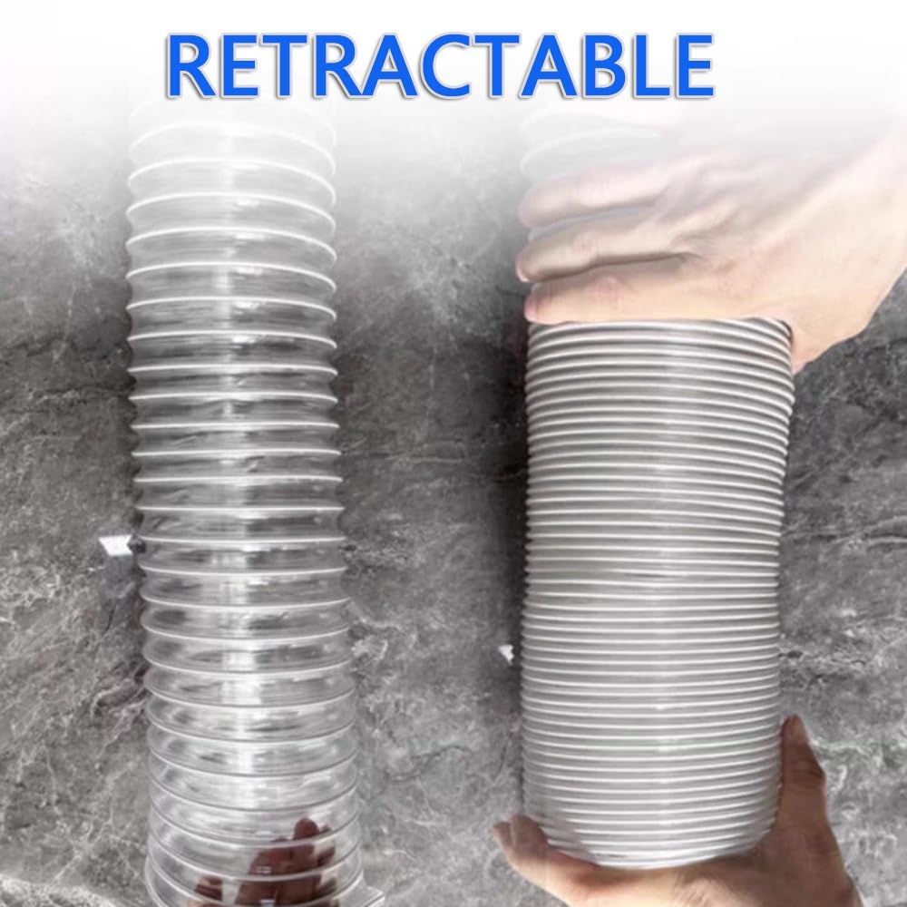 Tubo flessibile della raccolta del fumo del PVC del tubo flessibile della raccolta di polveri per i collettori di polveri e gli aspirapolvere del negozio