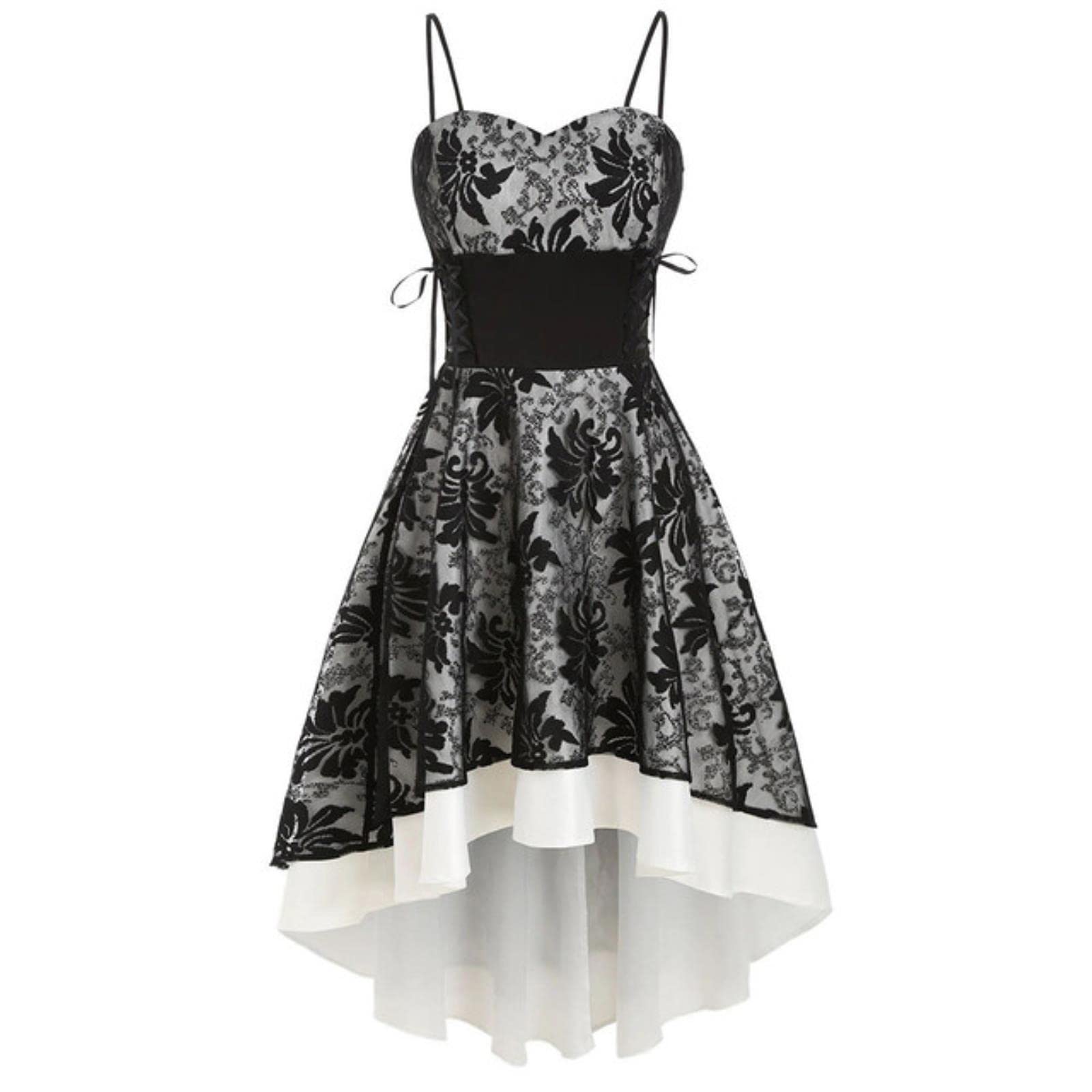 Robe de rechange gothique fine pour cosplay et déguisement Halloween