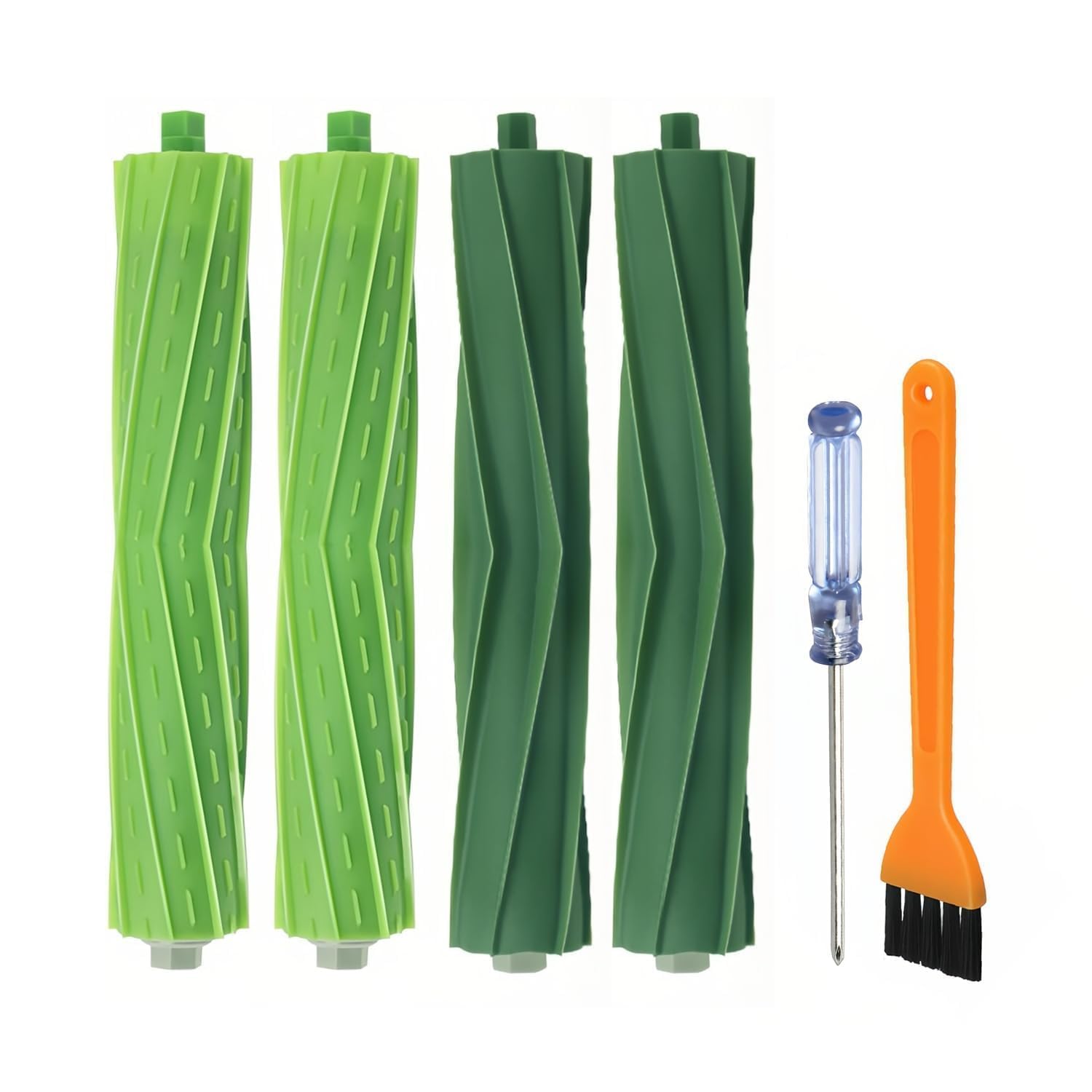Recambios con 2 Set Cepillo Principal para iRo bot Roomba Cepillo De Rodillo De Recambio, Piezas De Repuesto Cepillo De Casete Para Roomba I7-Kit De Accesorios, Accesorios Compatibles Con E5 E6 i7 i7
