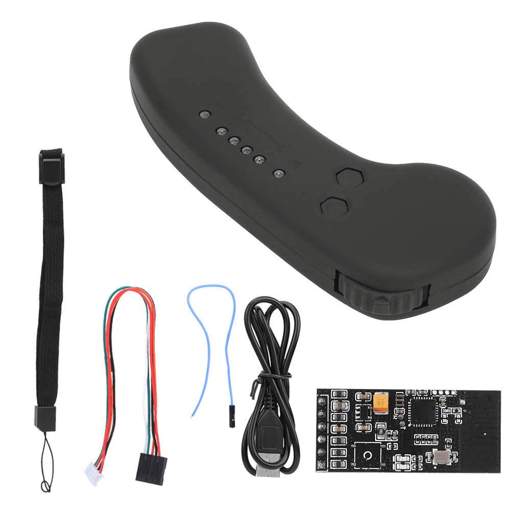 Elektro-Fernbedienung, Kabellos, VX1, Ergonomisches Design mit Cruise-Modus für Selbstgebaute Elektro-Skateboards, ABS-Material, 1 Einheit