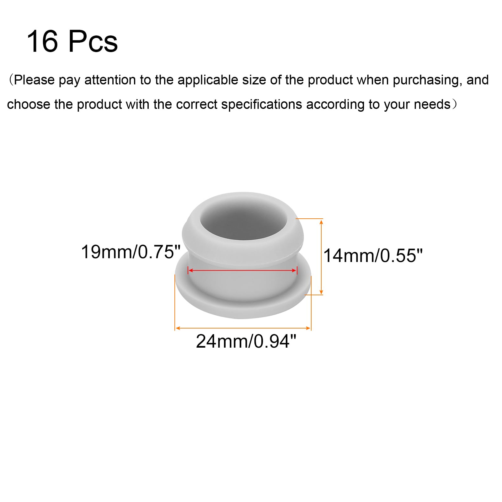 Amazon.co.jp: uxcell シリコーン製スナップ式ロッキングホール