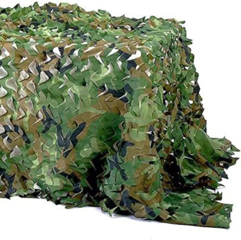 ZJIEX Camo Netting 10×13ft, 13x13ft, 13×16ft, 20×30ft, Army