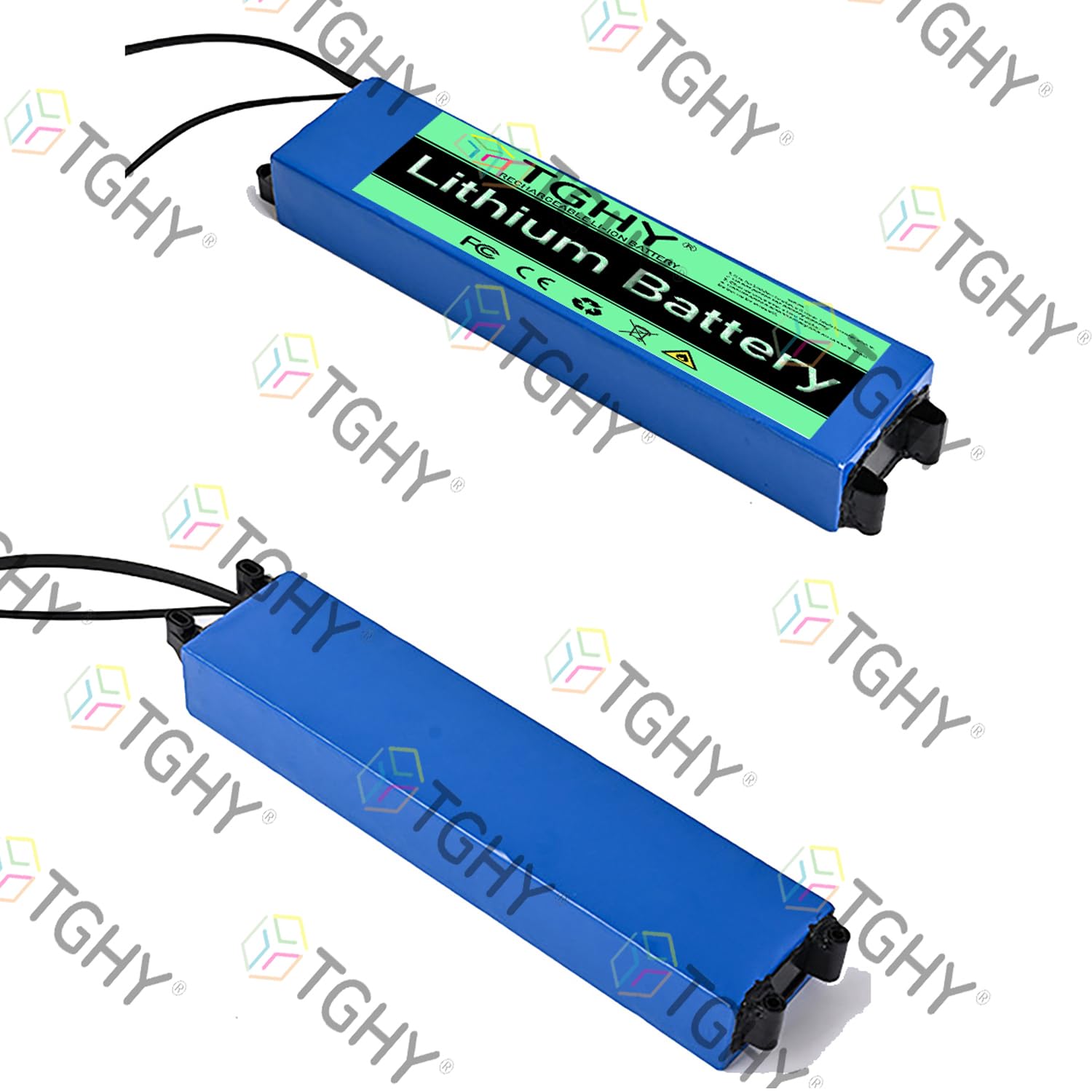TGHY Batteria al Litio per Monopattino Elettrico da 36 Volt, 36 V, 6 Ah, 7,8 Ah, Ricaricabile, Pieghevole, Batteria Integrata per Hoverboard, Skateboard, Motore da 280,8 W,36v 6ah,XT60+SM