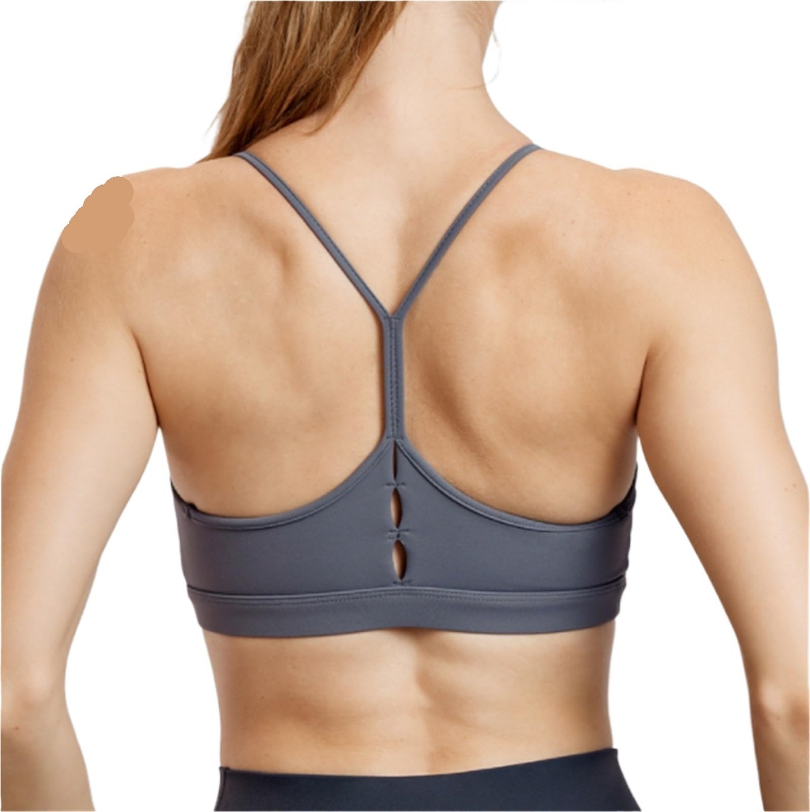 Reggiseno Sportivo Donna Reggiseno Sportivo Da Donna Con Canotta Y-Line, Spalline Sottili, Reggiseno Yoga Imbottito Traspirante Comfort Reggiseno Sportivo(G,XL)