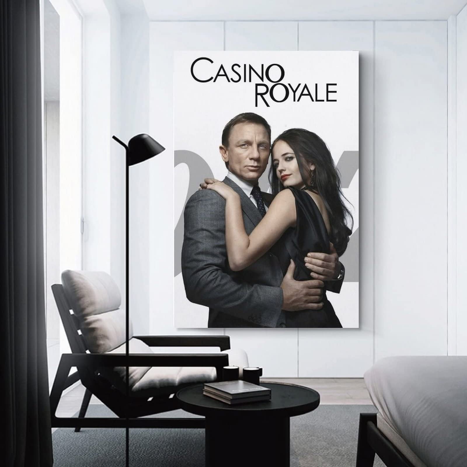 Amazon｜映画ポスター007カジノロワイヤルポスター キャンバスポスター