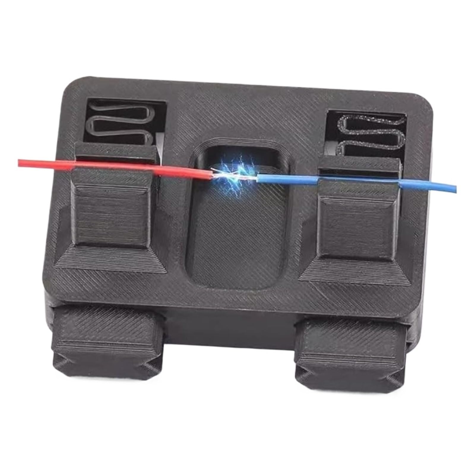 Electric Wire Welding Fixture 1pc Plastic Electric Wire Welding Fixture Precision Alignment Hands-Free Operation Welding Electrode Holder Durable Versatile