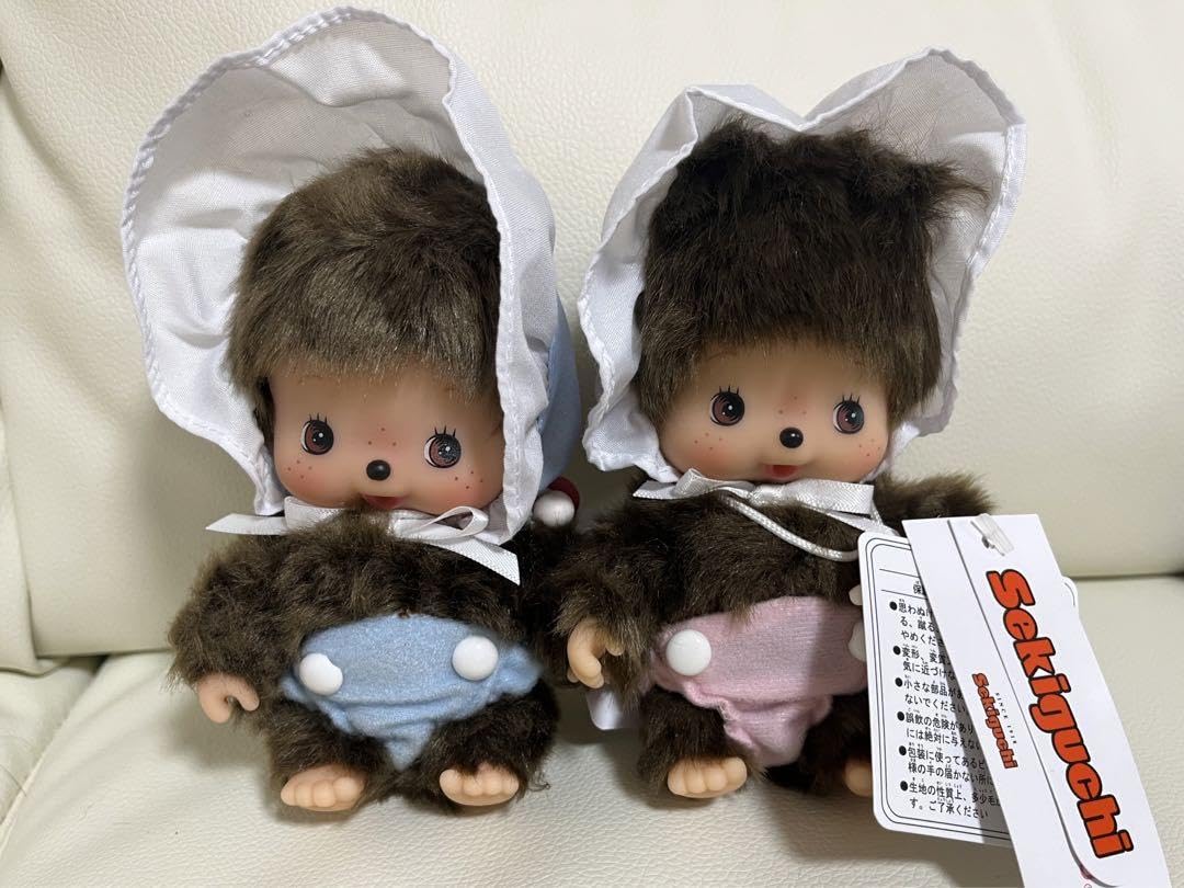 Sekiguchi - モンチッチの赤ちゃん オトナラボコラボ商品ベビチッチ バッグチャーム2体セット モンチッチの赤ちゃん オトナラボコラボ商品ベビチッチ バッグ