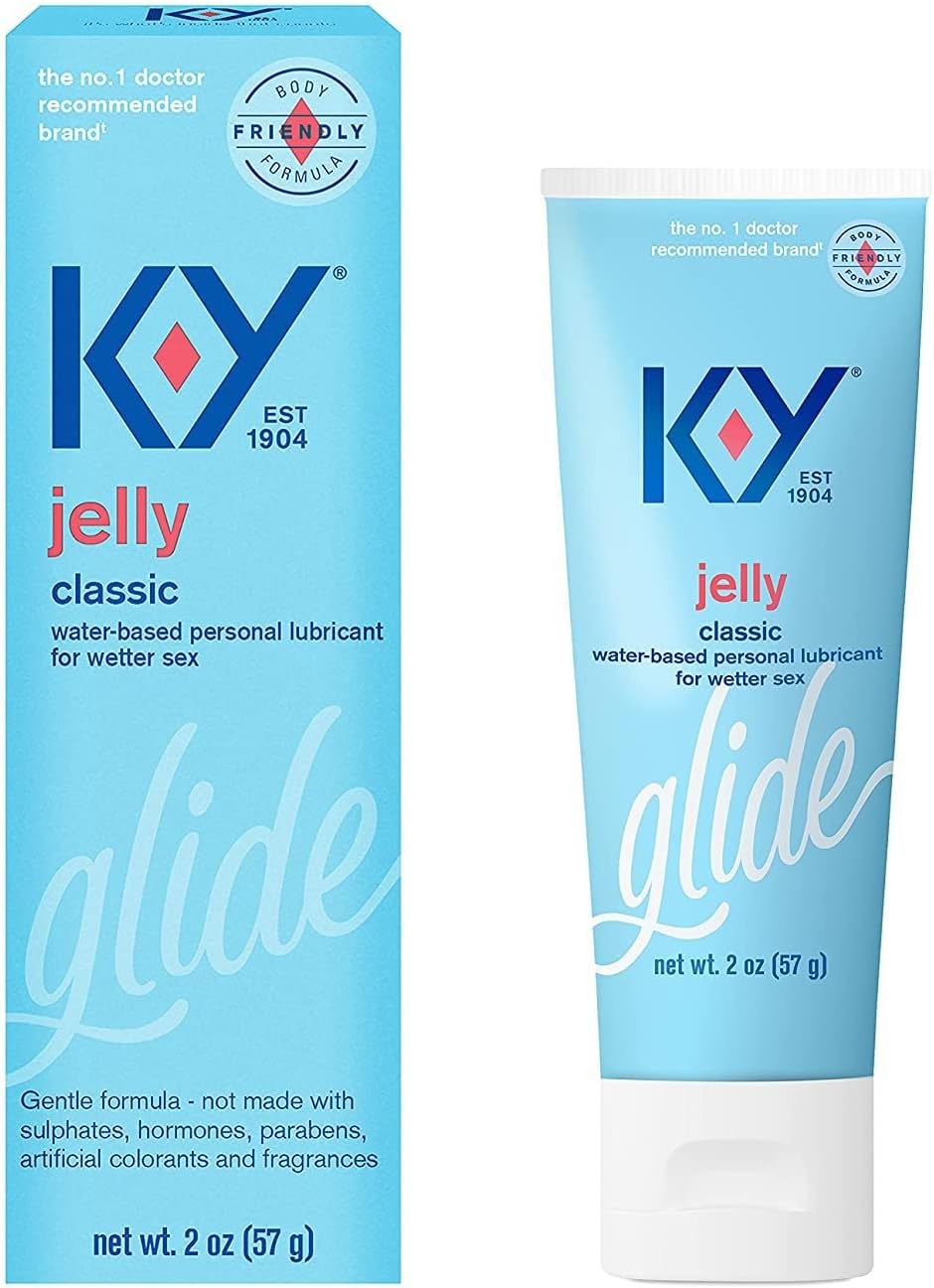 Jelly Personal Water Based Lubricant - 2 Oz