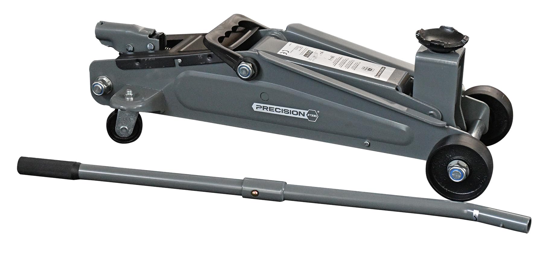 Gato hidráulico 2,25T Especial para SUV 4x4 Combi Altura de elevación de 190 a 535 mm Gris