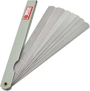 Aexit 0.02mm to Reference Gauges 1.0mm Thickness Gap 17 Leaf Metric Feeler Feeler Gauges Gauge Tool
