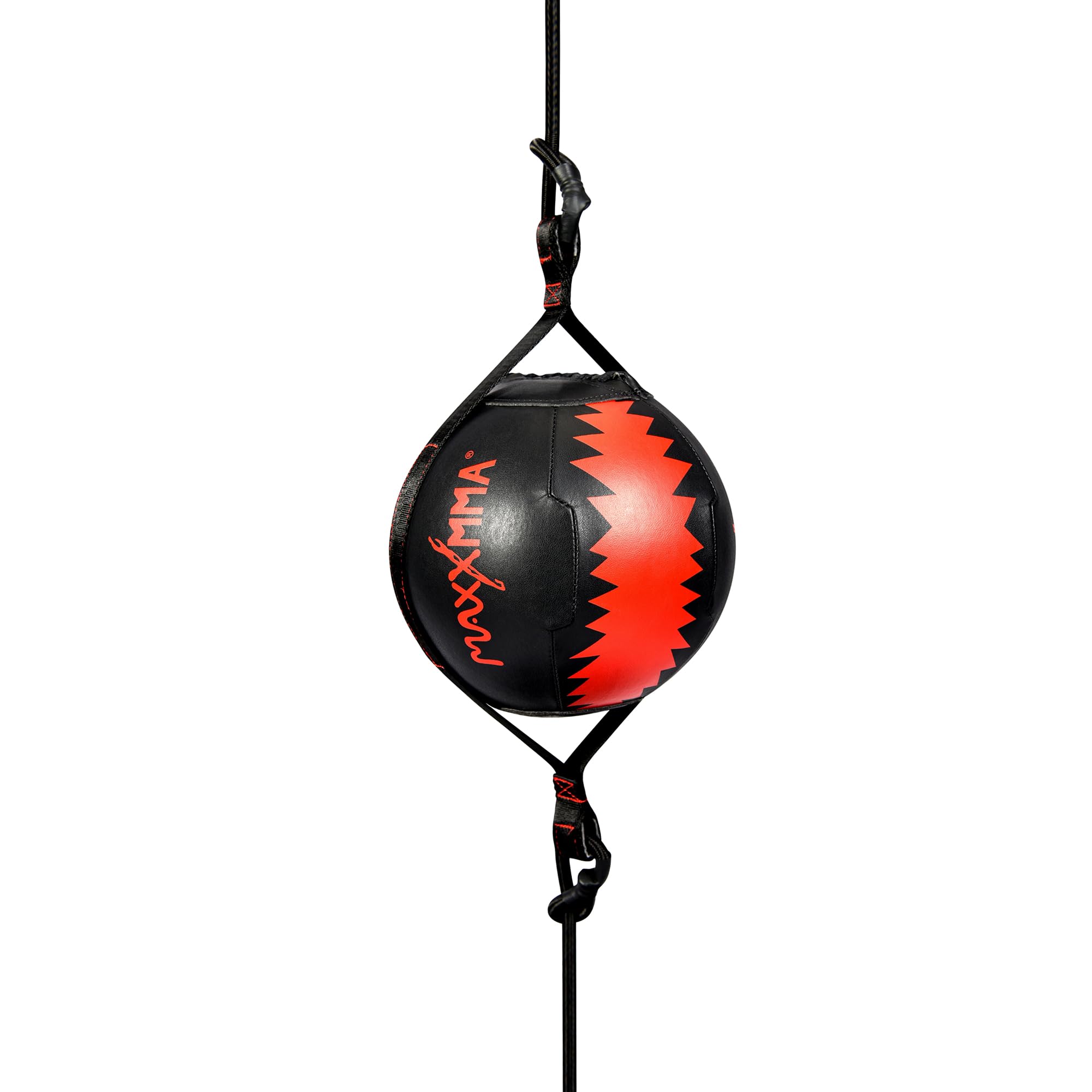MaxxMMA Speed Ball Doppelende,Boxspeed Ball,Boxing Speed Ball,Dodge Reflexball Boxball Boxing Ball mit Pumpe,Kordel