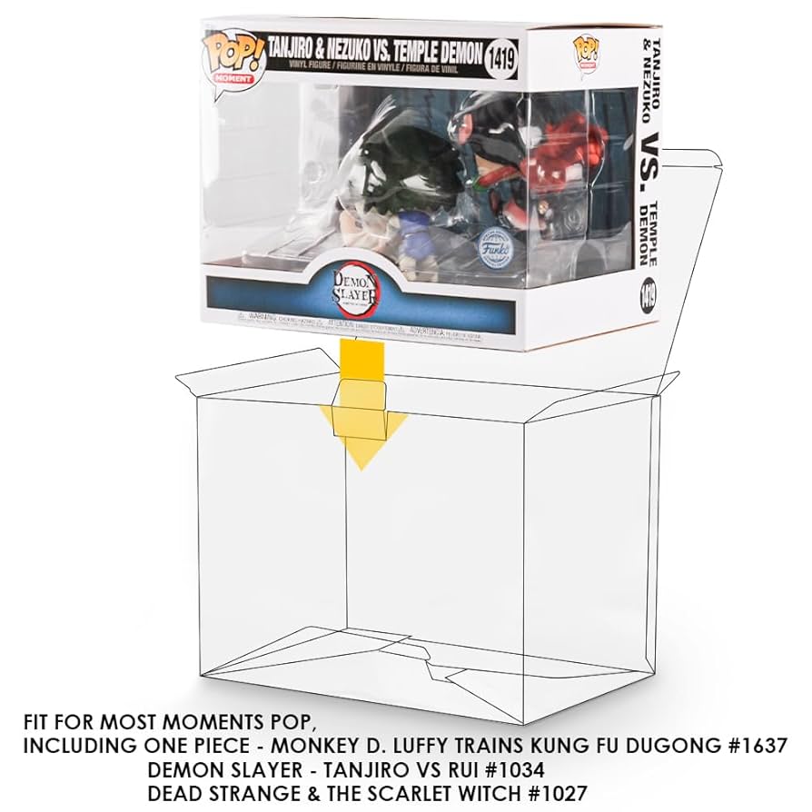 FUNKO POP ムービーモーメンツ プロテクター ケース ディスプレイ 5枚 Amazon.co.jp: Viturio プラスチックボックスプロテクターケース