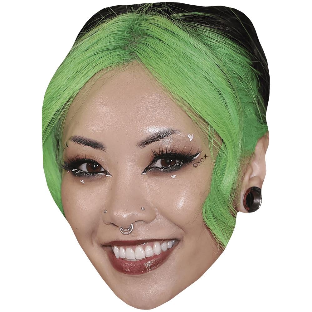 Michelle Dee (Smile) Big Head. Larger than life mask.