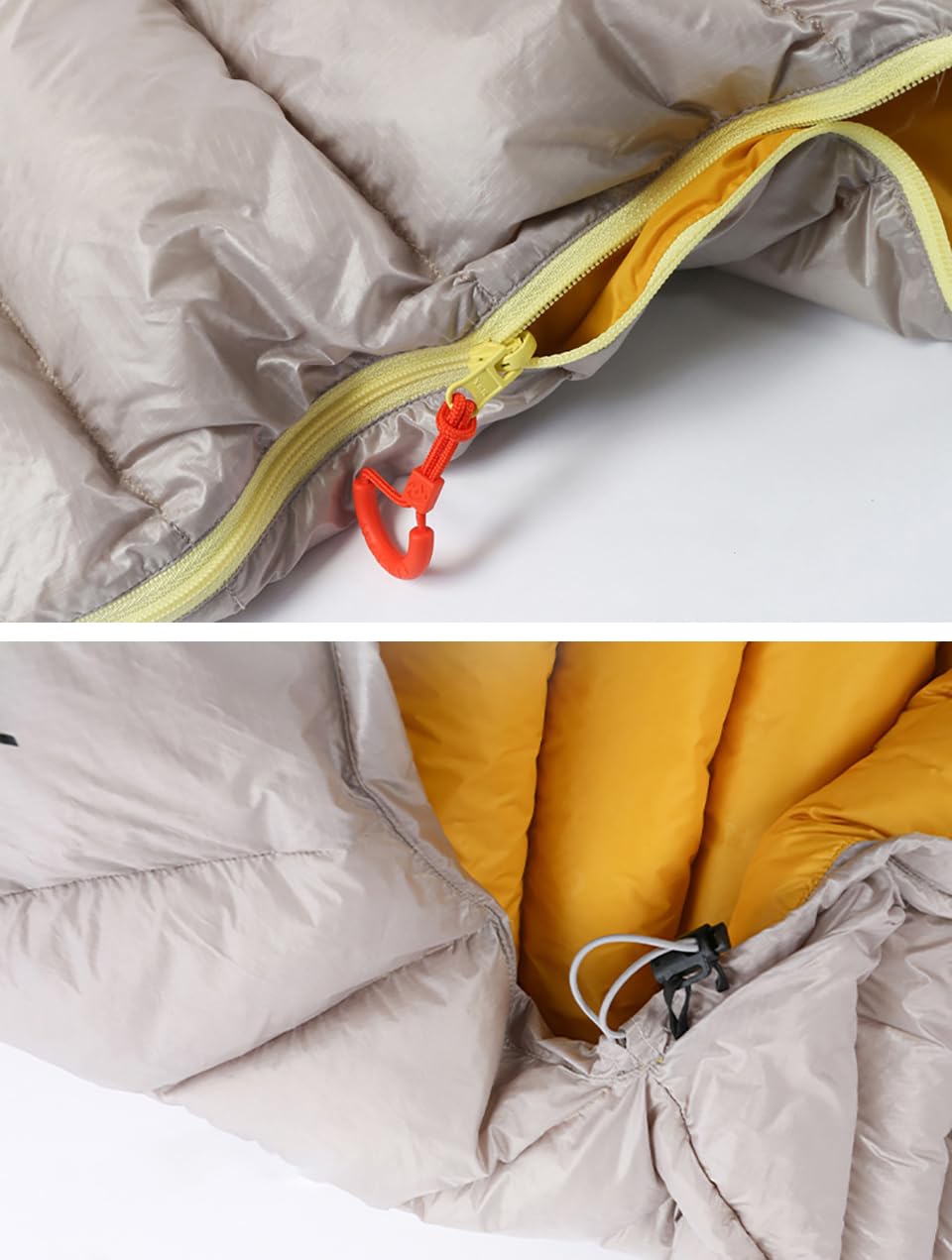 LETO 2025-M/L Serie 800FP Entendaunen-Schlafsack, Rucksackreisen, ultraleichte Outdoor-Campingausrüstung
