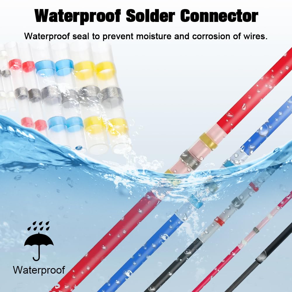 Soldeerverbinders | Geïsoleerd | Warmtekrimpend | WKK