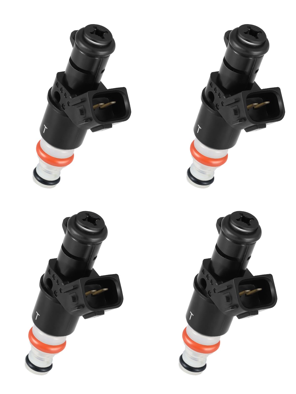 TAUTOY FJ488 Set of 4 Genuine Parts Fuel Injectors 2.0L 2.4L For Honda CR-V 2002 2003 2004,Civic 2002 2003 2004 2005,16450PPAA01 16450-PPA-A01