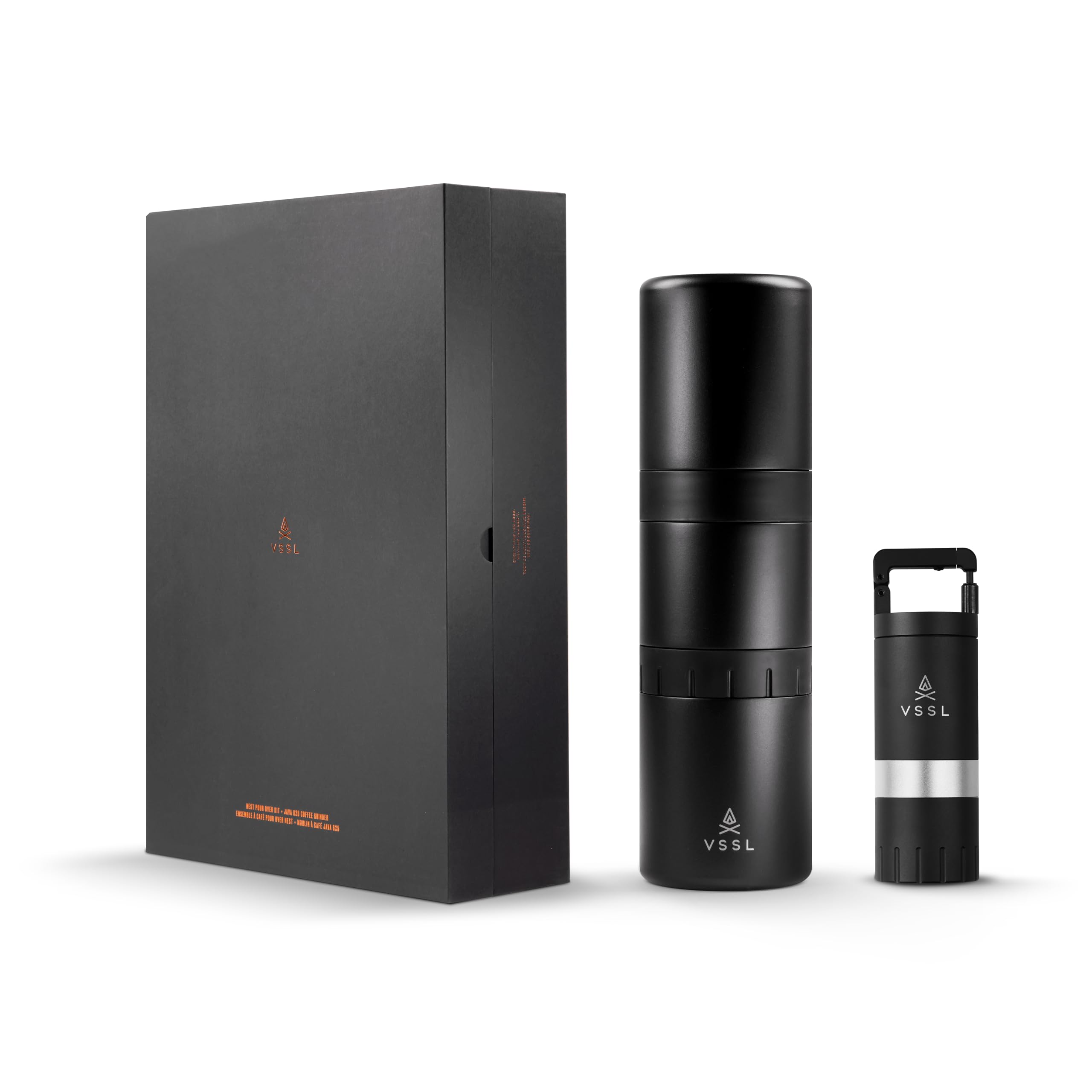 Amazon.com: VSSL Nest Pour Over Coffee Kit + Java G25 Grinder Gift