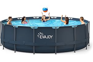 EVAJOY Above Ground Swimming Pool 15' x 48''