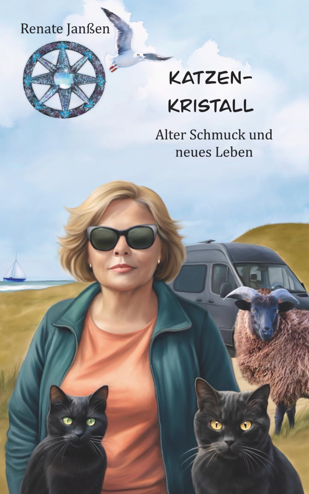 Katzen-Kristall: Alter Schmuck und neues Leben