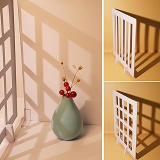 Product Photography Photo Props: Food Jewelry Make-up and Small Product Flat Lay Photoshoot Backdrops - 2pcs Light and Shadow Boards for Table Top Product Phogography(12x11.5inch)