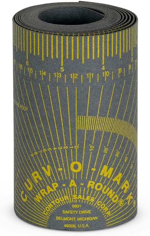 Jackson Safety 14764 Wrap-A-Round, Large, 6' Length x 3-7/8 Width, Gray