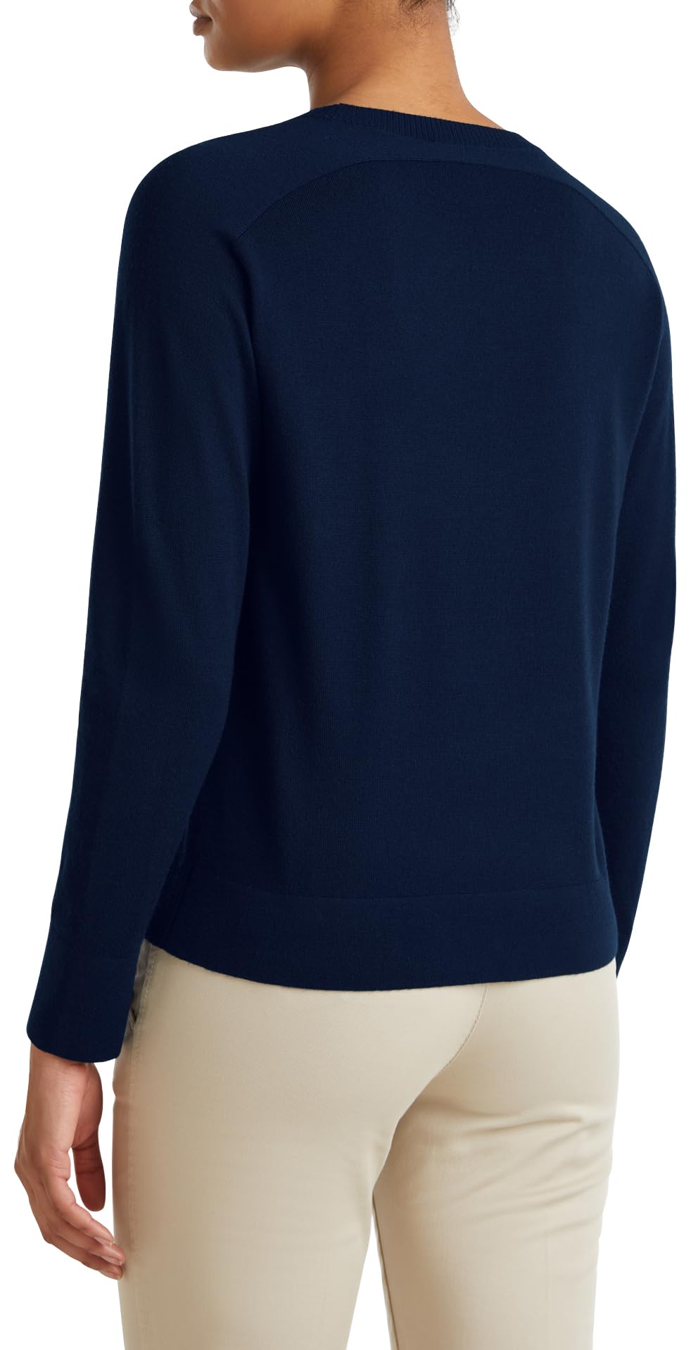 United Colors of Benetton Maglia G/C M/L 11ahd10cv Maglione Donna (Pacco da 1)